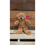 Mr. T Bear 8"Brown Teddybear with Embroidery Eyes