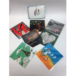 Assorted greeting cards with colorful illustrated covers
