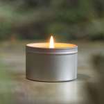 Soy Scented Candle 8oz Travel Tin- Bohemian Rose