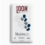 Chocolate bar wrapper labeled Maine Sea Salt