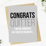 Retirement Card