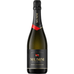 Bottle of Mumm sparkling brut prestige champagne