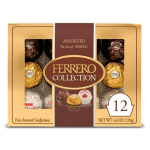 Ferrero Rocher assorted chocolates in a gold gift box