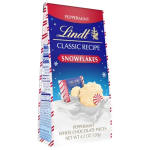 Lindt peppermint white chocolate candy package