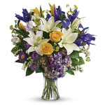 Floral Spring Iris Bouquet
