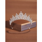 Crystal tiara resting on a small box