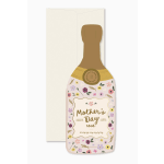 Mother's Day Rosé Bottle Greeting Card