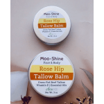 Moo-Shine Rose Hip Tallow Balm | For Face & Body
