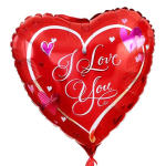 I Love You Mylar Balloon 1