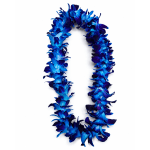Blue orchid leis