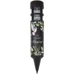 Black memorial solar light with a dove and "In Loving Memory" text