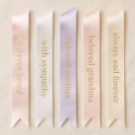 Custom Funeral Ribbon