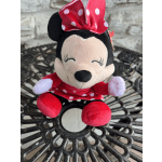 Minnie Mouse plush toy in a red polka-dot outfit
