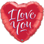 I Love You Mylar