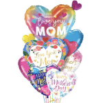 Love You Mom Mylar Balloon