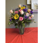18 Rose mix arrangement