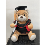 Graduation Bear Black Gown