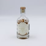 Glass bottle filled with wooden safety matches