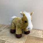 Butterscotch stuffed horse