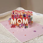 Best Mom Ever Pop Up Card