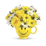 Be Happy Bouquet with Roses