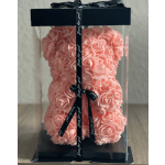 Coral Rose Bear