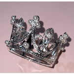 Small silver crown