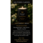 Wallace and Home: Luxury Candle Collection- "Southern Garden"
