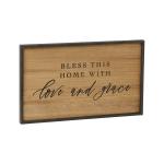 Reversible Grace/Silent Night Wall Decor
