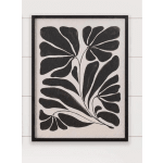 Black and White Botanical Wall Art
