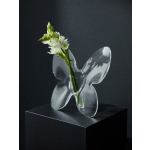 Acrylic Butterfly vase w/mini bouquet of blooms