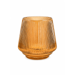 Amber Glass Vase