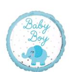 Sweet Elephant "Baby Boy" Mylar Balloon