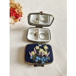 Navy Blue Pill Box