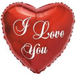 I Love You Balloon