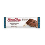 Wrapped milk chocolate almond bar