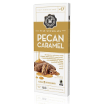 Box of milk chocolate pecan caramel bars