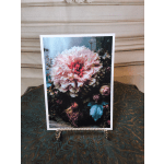 Pink Garden Flower Card