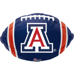18" University of Arizona Football Mylar