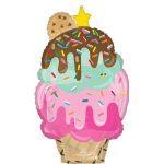 30" Ice Cream Mylar