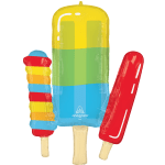 34" Jumbo Popsicle Mylar