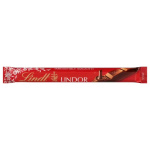 Lindt Lindor milk chocolate bar in red wrapper