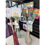 Floral Picks with Sentiments
