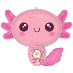 28" Pink Axolotl Mylar