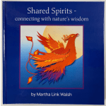 Blue book cover with a stylized orange phoenix illustration