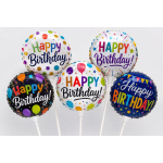 Happy Birthday Balloon on a Stick