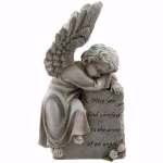 May You Find Comfort in the Arms of An Angel Memorial Stone