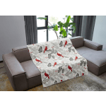 Cardinals Quilted Throw