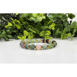 Rainbow Fluorite/Rose Quartz