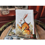 Alice in Wonderland Card - Rabbit-Hole